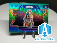 2022 Panini Prizm WWE ASUKA Green Prizm #84